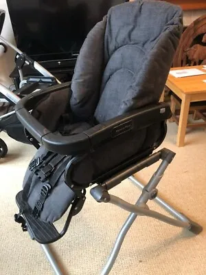 Mamas & Papas MPX Travel System: Pushchair Pram Car Seat Carry Cot Charcoal G • £200