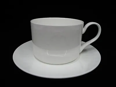 B By Brandie Zelda White Cup & Saucer - 2 3/8  -0609e • $75.17