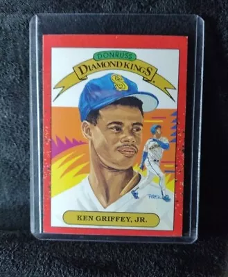 1990 Donruss Ken Griffey Jr #4 Diamond Kings Multiple ERRORS On Front And Back • $259.67