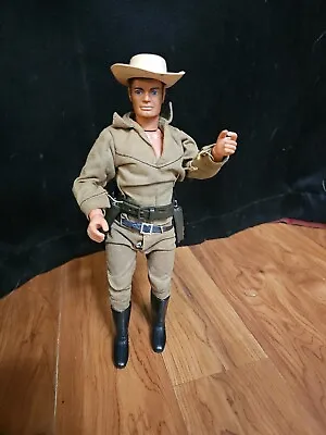 Vintage 1973 The Lone Ranger Action Figure Doll Gabriel Toys Incomplete  • $25