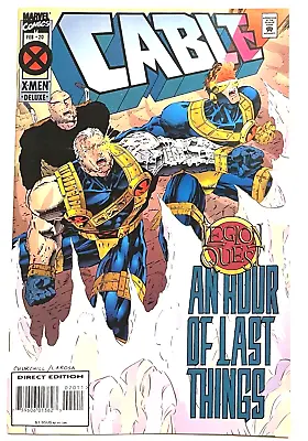 Cable #20 Cvr A Legion Quest Sealed Packs Cards Intact 1995 Marvel Comics Vf+ • $4.79