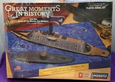 Lindberg Great Moments In History Monitor & Merrimac Battle Of The Iron Clads  • $26.88