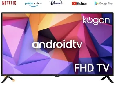 Kogan 40 Inch Full HD Smart LED Android TV Series 9 Dolby Google Netflix Youtube • $349.99