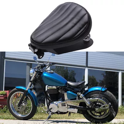 Bobber Motorcycle Spring Solo Seat W/ Base Plate For Suzuki Savage 650 LS650 S40 • $69.12