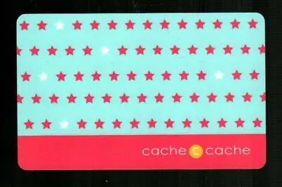 CACHE CACHE ( France ) Rows Of Stars Gift Card ( $0 )  • $2.50