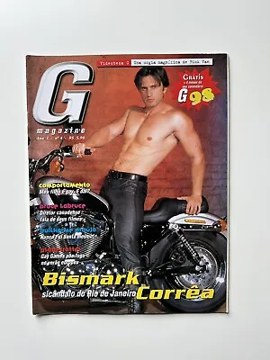 G Magazine Brazil Jan 1998 Gay Magazine Latin Inches Machismo Colt Torso • $36
