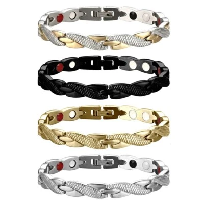£0.99 • Buy Magnetic Slimming Health Bracelet Therapy For Weight Loss Blood Circulation UK