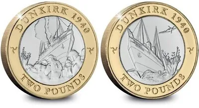 2020 Isle Of Man Dunkirk £2 Coin Set - Uncirculated • £25