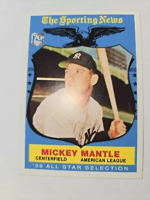 2021 Topps X Mickey Mantle Collection Sporting News Allstar Selection  Card #18 • $12