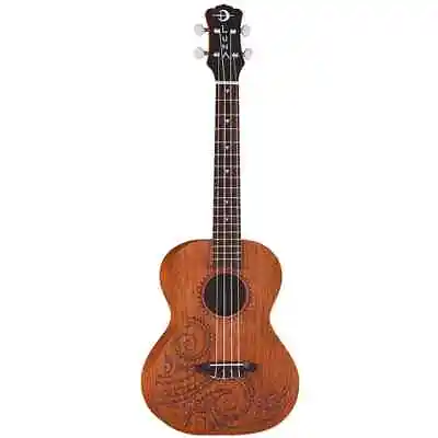 LUNA Mahogany Tattoo Concert Ukulele • $64