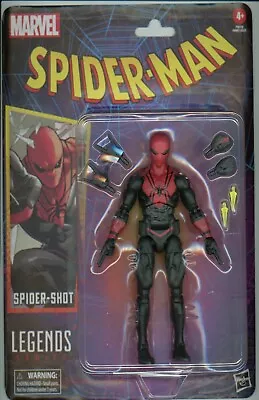 Marvel Legends Spider-Man Retro Spider-Shot 6  Action Figure NEW • $25