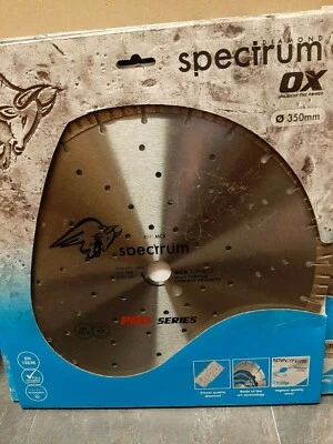 £28 • Buy Ox Spectrum MCX 300mm Diamond Blade For Cutting Concrete - 20mm Bore