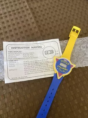 Vintage Kraft Cheese & Macaroni Club Watch Advertising Promotion Needs Battery • $18.95