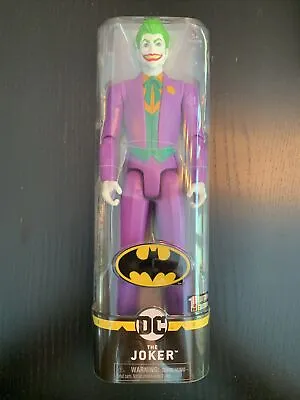 New THE JOKER 12  Action Figure 1st Edition SPIN MASTER DC Comics Figure Toy • $9.99