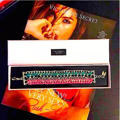 Victoria's Secret`s💞Limited Multi Color ANGEL WINGS Fashion Threaded Bracelet • $38.88