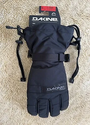 NWT $50 DAKINE NOVA DKDry Waterproof Insulated Ski Snowboard Gloves Men’s L 9 • $25