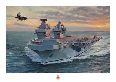 £35 • Buy HMS Prince Of Wales - A2 Print