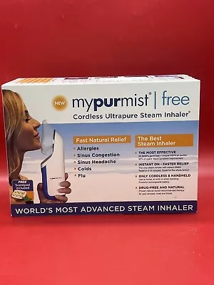 MyPurMist Cordless Ultrapure Steam Inhaler And • $45.55