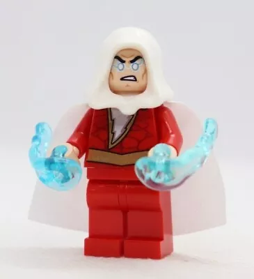 Shazam 76120 30623 W/ Hood White Cape DC Comics Super Hero LEGO® Minifigure • $25.43