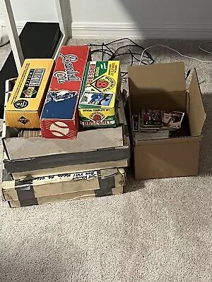 Huge Baseball Card Collection Find Thousands Of Cards Lot Vintage • $100