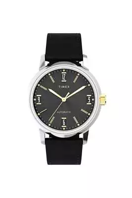 Timex Gents Marlin Automatic 40mm Leather Strap Watch TW2W33900 • $490.57