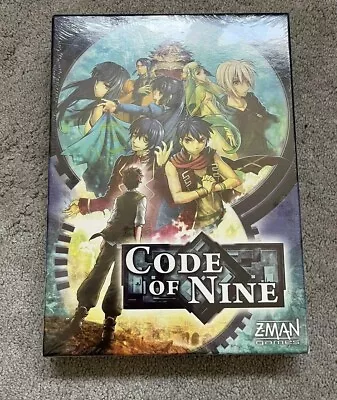 Z-Man Code Of Nine Board Game Brand New Sealed • $9.95