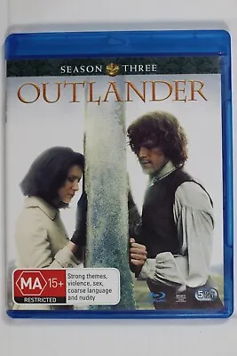 Outlander : Season 3 (Blu-ray 5-Disc) - Reg ABC  Like New Sent Tracking (D894) • $24.99
