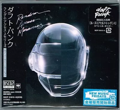 Daft Punk  Random Access Memories  10th Japan Blu-spec CD2 W/OBI Poster NEW • $29.99