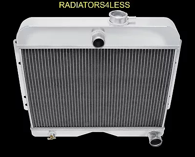 Champion 3 Row Aluminum Radiator 1949-1964 Jeep Truck Willys Chevy Engine Swap • $290