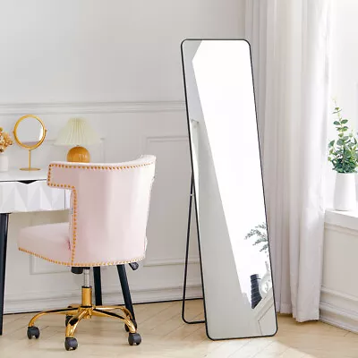 Large Over Door Mirror Long Full Length Wall Door Hanging Mirror Bathroom Glass  • £20.95