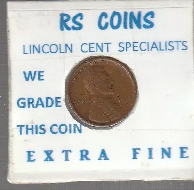 1918S  VERY FINE  LINCOLN CENT  (holes)  1918S / RS COINS  #41007  FREE SHIP • $2.77
