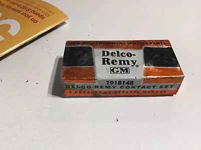 C12 Vintage NOS Delco - Remy # 1918148 D-103 Contact Points Set • $3.99