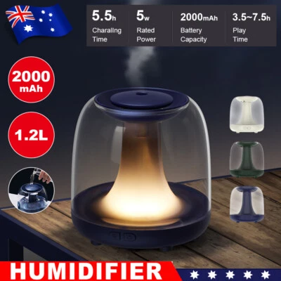 $29.95 • Buy Air Purifier Humidifier Aromatherapy Diffuser LED Mist Essential Oil Ultrasonic