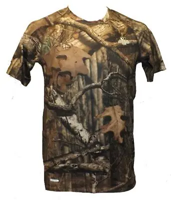 Mossy Oak Break-up Camouflage Mens S-M-L-XL-2XL-3XL Starter Performance Shirt • $9.38