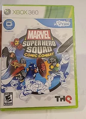 NEW UDraw Marvel Super Hero Squad: Comic Combat - Xbox 360 THQ 2011 FAST SHIP! • $8.99