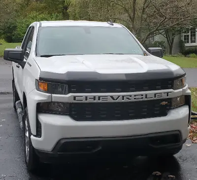 MATTE BLACK Bug Shield 2019 SILVERADO 1500 (NEW BODY) Deflector Hood Protector • $114.95