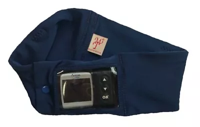 Window Insulin Pump Waist Band Pouch / Case Navy • £20.99