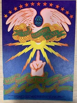 Moscoso Electric Flag 13th Floor Elevators Family Dog Avalon 1968 Postcard FD104 • $24.99