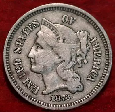 1873 Philadelphia Mint Three Cent Coin • $14.50