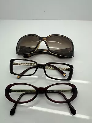 Vintage Chanel Sunglasses Eyeglasses Frames Lot 3 Pair • $100