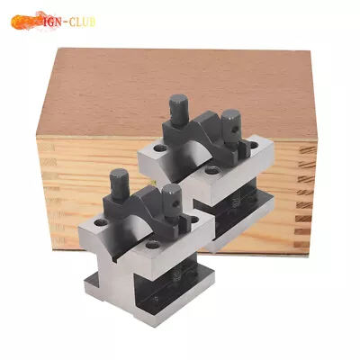 Multi-use Gauge Gage Machinist Tool 1Set 2-3/8 X 2-3/8 X 2 Inch V Block & Clamp • $51.75