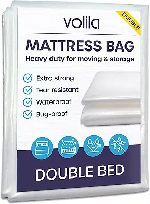 £21.19 • Buy Mattress Bags For Mattress, Double Bed Cover, Protectors 