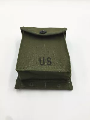 Reproduction The Korean War US Army 30RD M14 CARBINE Army Green Canvas Pouch • $18.99