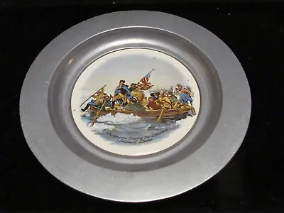 H & R Johnson Ltd  G2  72 Commemorative Plate Washington Crossing The Delaware • $5