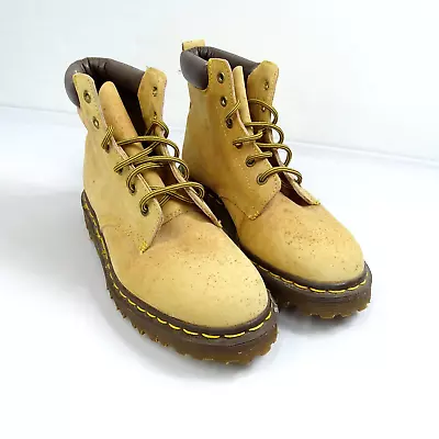 Vintage Dr. Martens 939 6-Eye Ben Sz 6 UK Wheat Ankle Hiking Boots England Made • $99.79