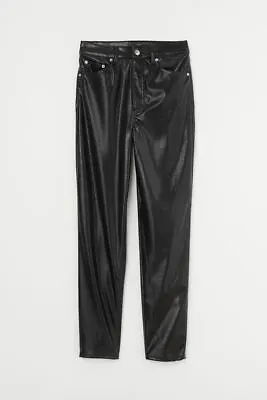 NWT H&M Faux Leather Pants 10/12 • $22.49