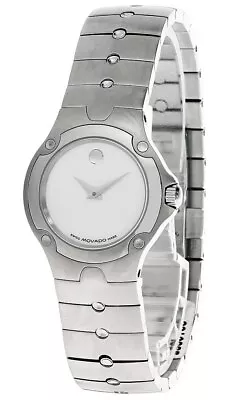 MOVADO Sport LTD 27MM SS White MOP Dial Women's Watch 0604459-MOP • $549.70