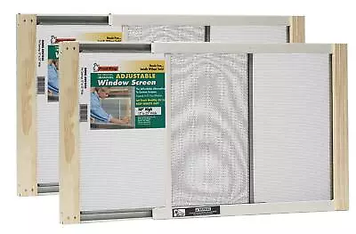 Frost King 2AWS1025 WB Marvin Adjustable Window Screen 10in High X Fits 15-2... • $36.26