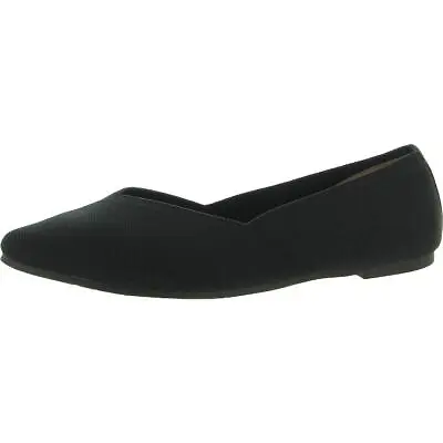 Me Too Womens Aubri 15 Slip On Knit Pointed Toe Flats Shoes BHFO 0533 • $32.99