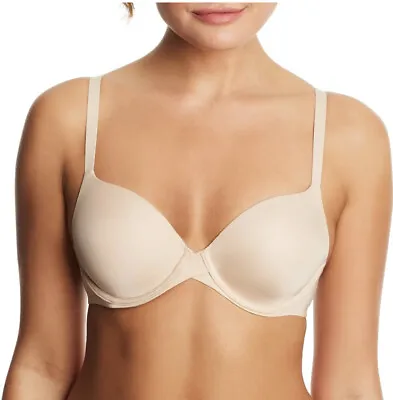 Maidenform Women's One Fabulous Fit 2.0 Tailored Demi Bra DM7543 - Beige 36C • $18